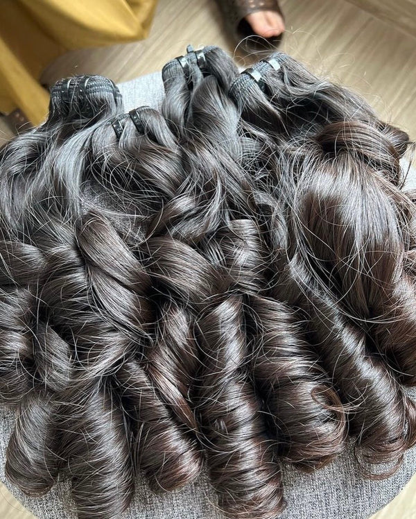 Bouncy Raw hair Indien