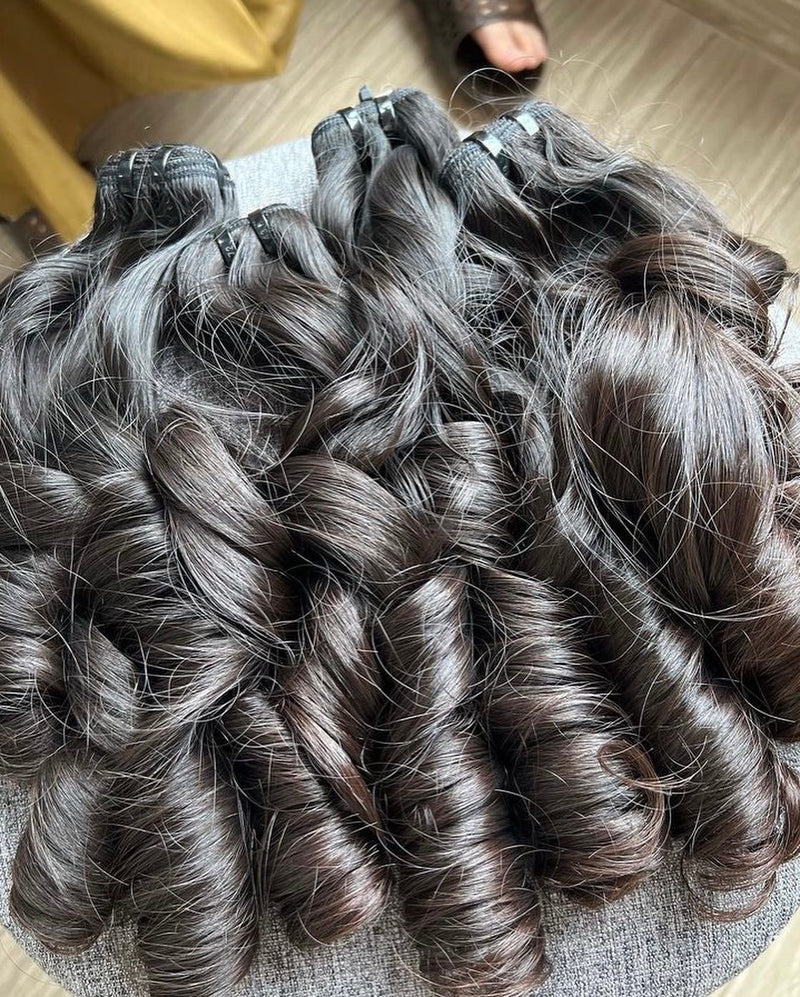 Bouncy Raw hair Indien